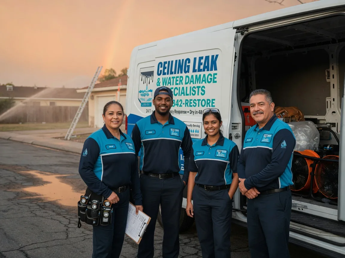 Ceiling Leak Cleanup company in Massillon, OH