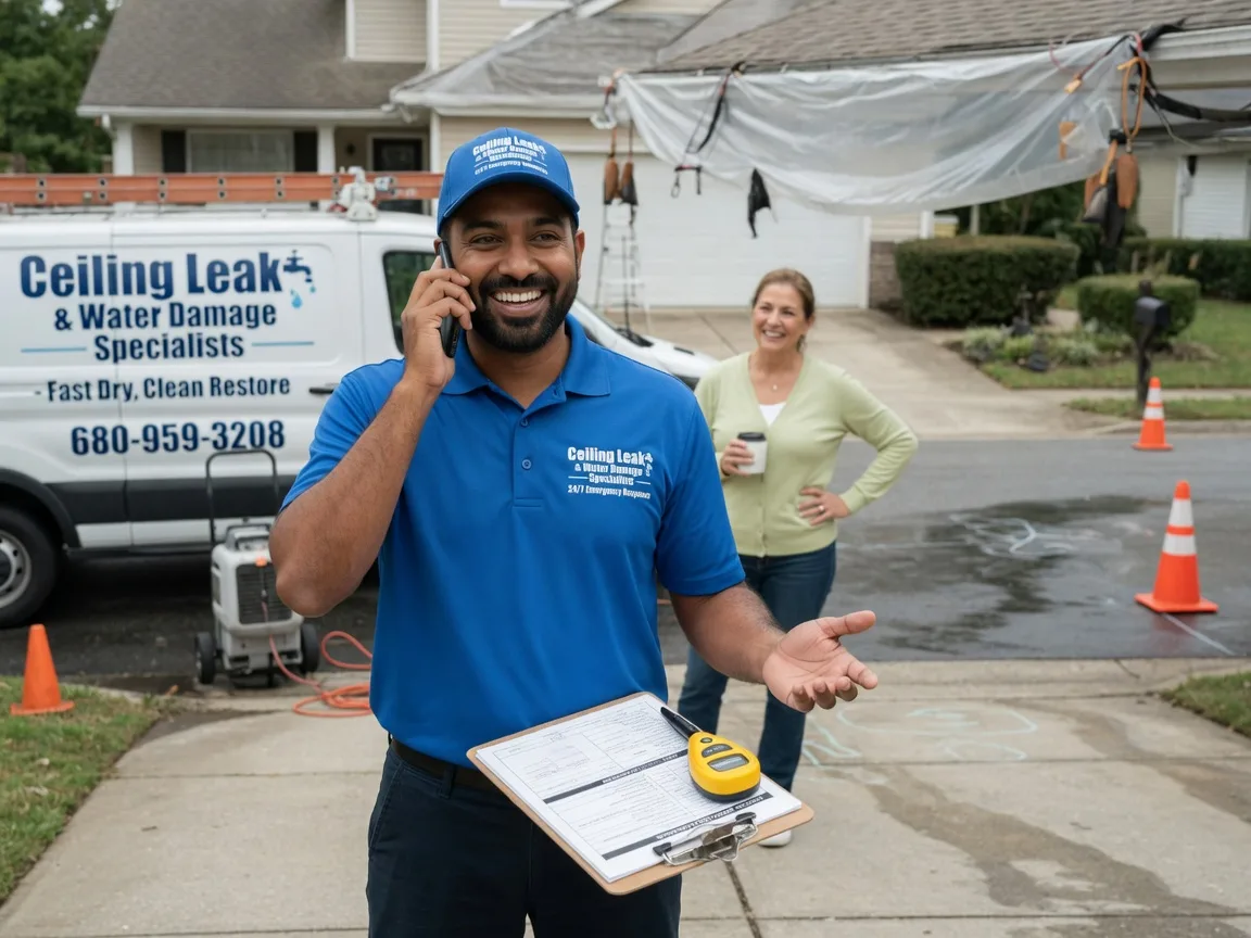 Ceiling Leak Cleanup Massillon, OH FAQs